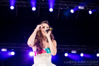 Megan Nicole at Molson Canadian Amphitheatre