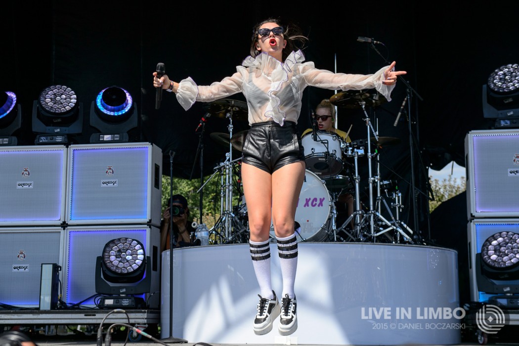 Charli XCX at Lollapalooza 2015