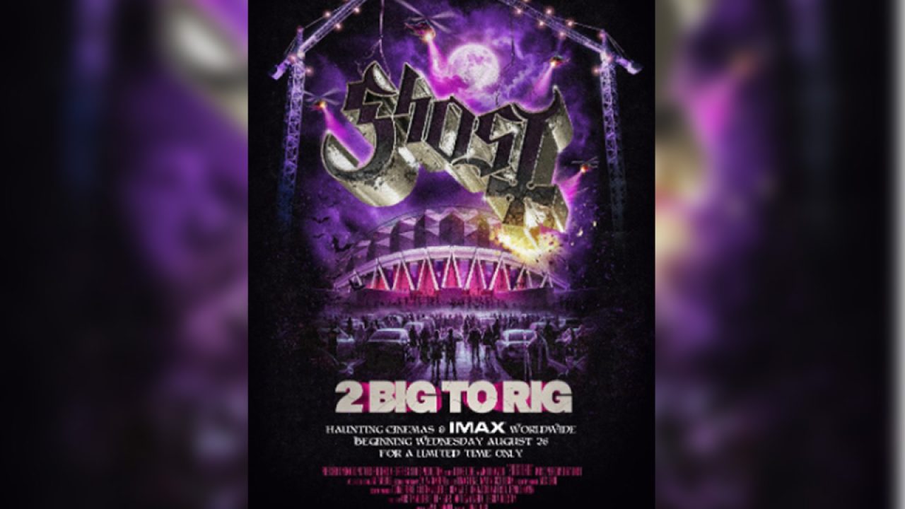 Ghost Announce New Concert Film '2 BIG TO RIG' - NEWS