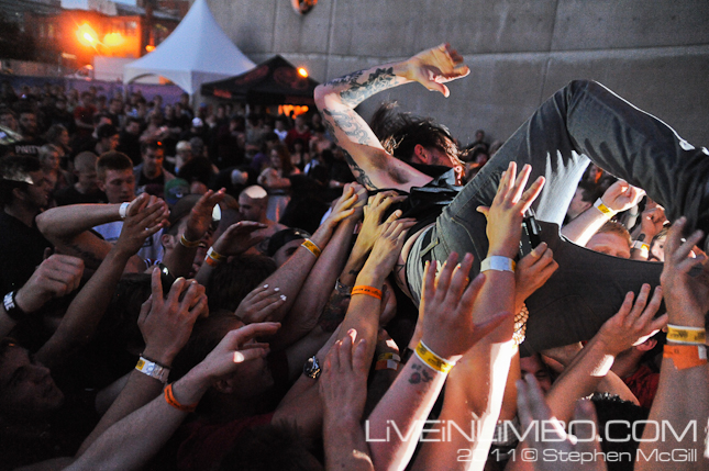 cancer bats concert photos toronto