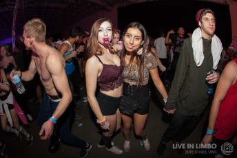 Party-goers at Solaris Festival