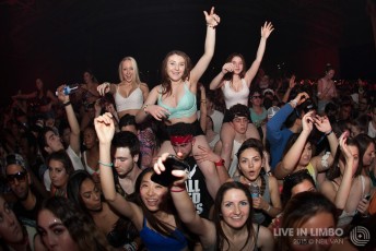 Party-goers at Solaris Festival