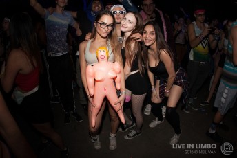 Party-goers at Solaris Festival
