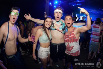 Party-goers at Solaris Festival