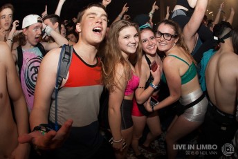 Party-goers at Solaris Festival