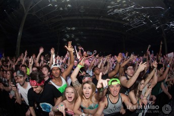 Party-goers at Solaris Festival