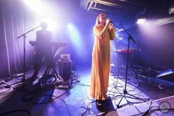 Austra performs at the Velvet Underground in Toronto. 